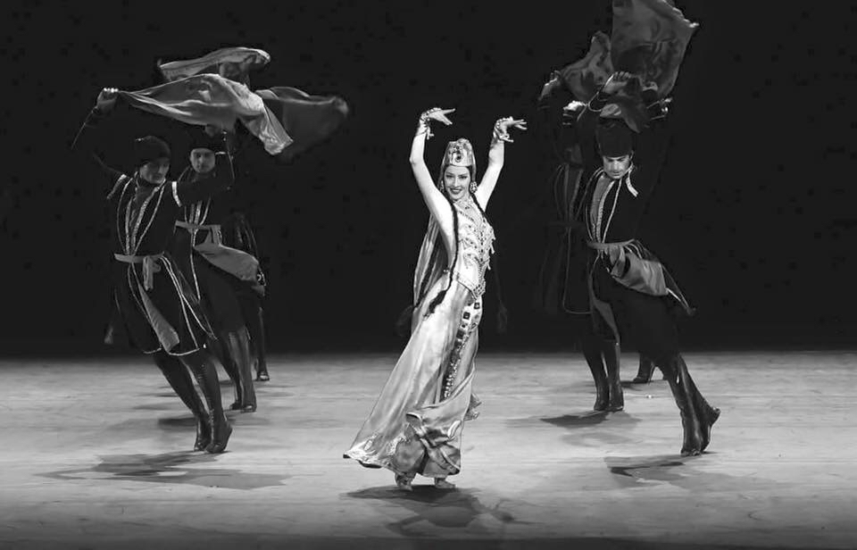 Unique footage from archive – Sukhishvili’s Nino Ramishvili performing Jeirani dance geotv.ge
